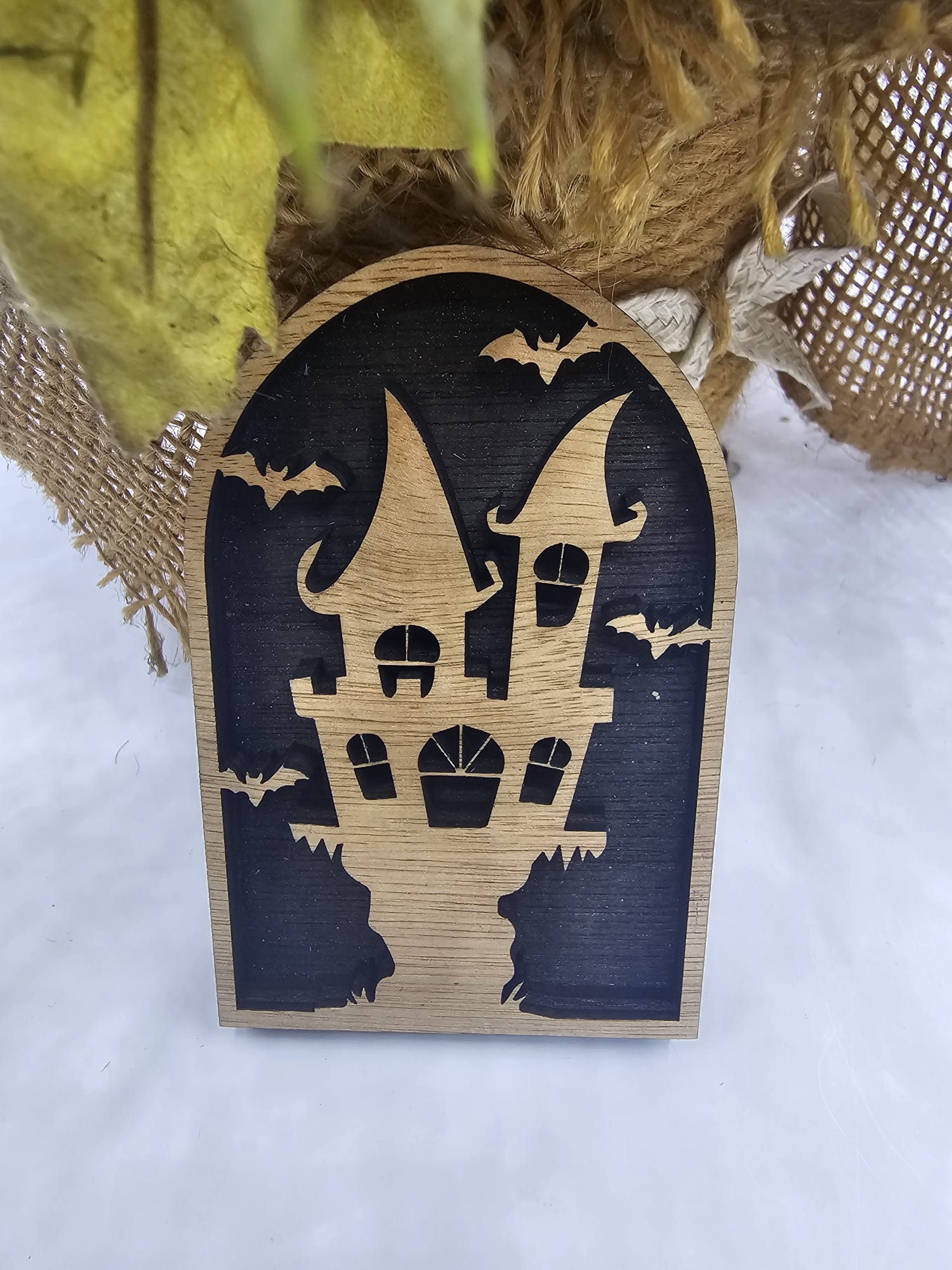Magneți din lemn, înfricoșători pentru Halloween Magneți din lemn, înfricoșători pentru Halloween