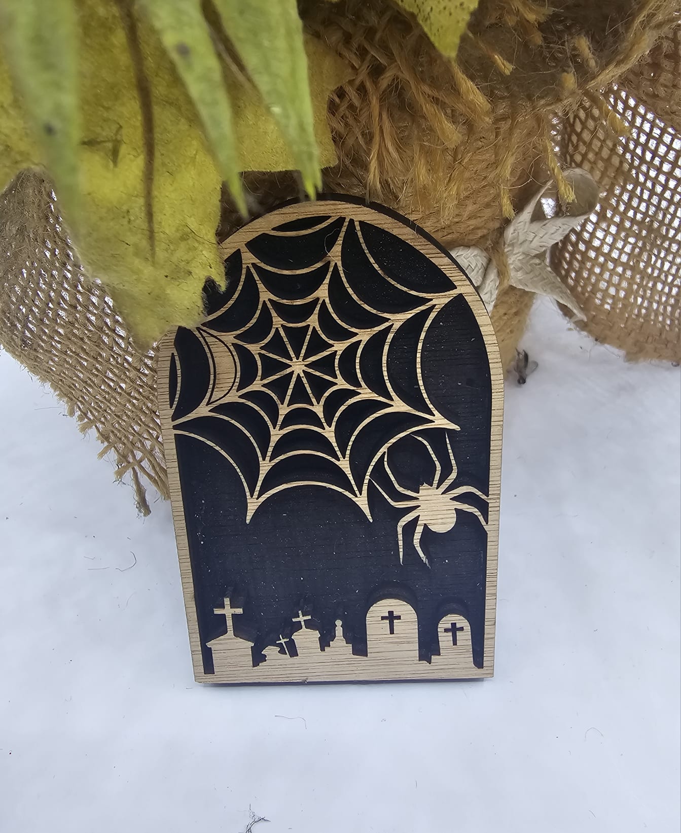 Magneți din lemn, înfricoșători pentru Halloween Magneți din lemn, înfricoșători pentru Halloween