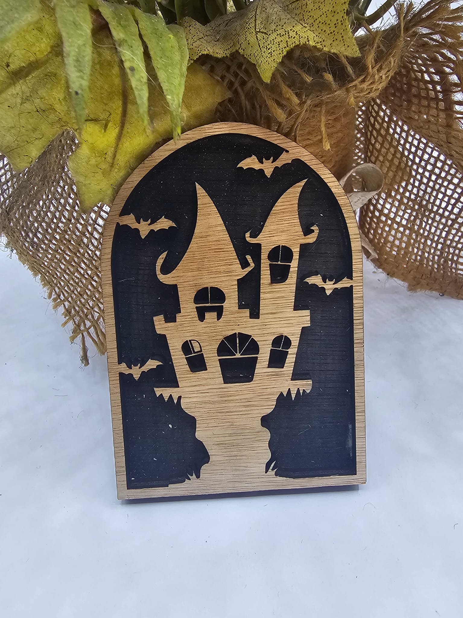 Magneți din lemn, înfricoșători pentru Halloween Magneți din lemn, înfricoșători pentru Halloween