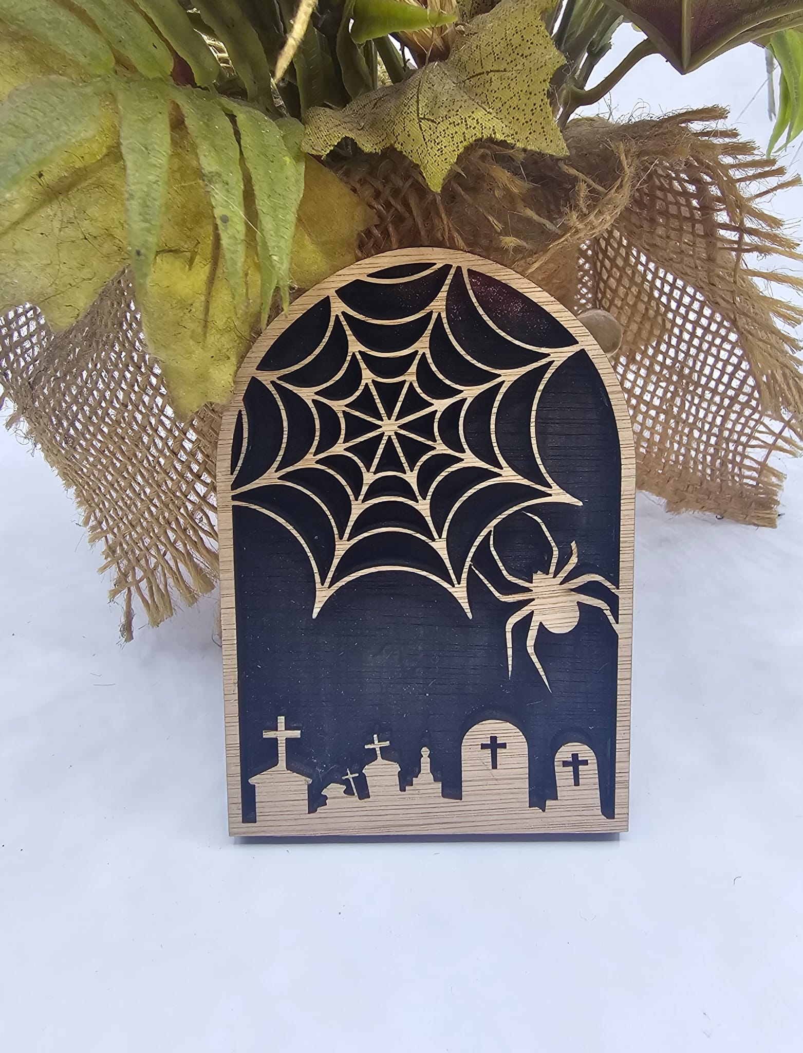 Magneți din lemn, înfricoșători pentru Halloween Magneți din lemn, înfricoșători pentru Halloween