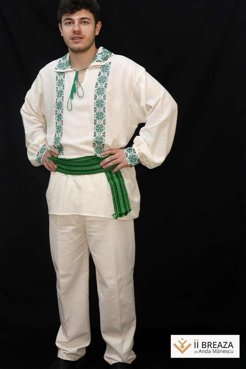 Costum Tradițional Bărbătesc Muntenesc - model Berbecuți