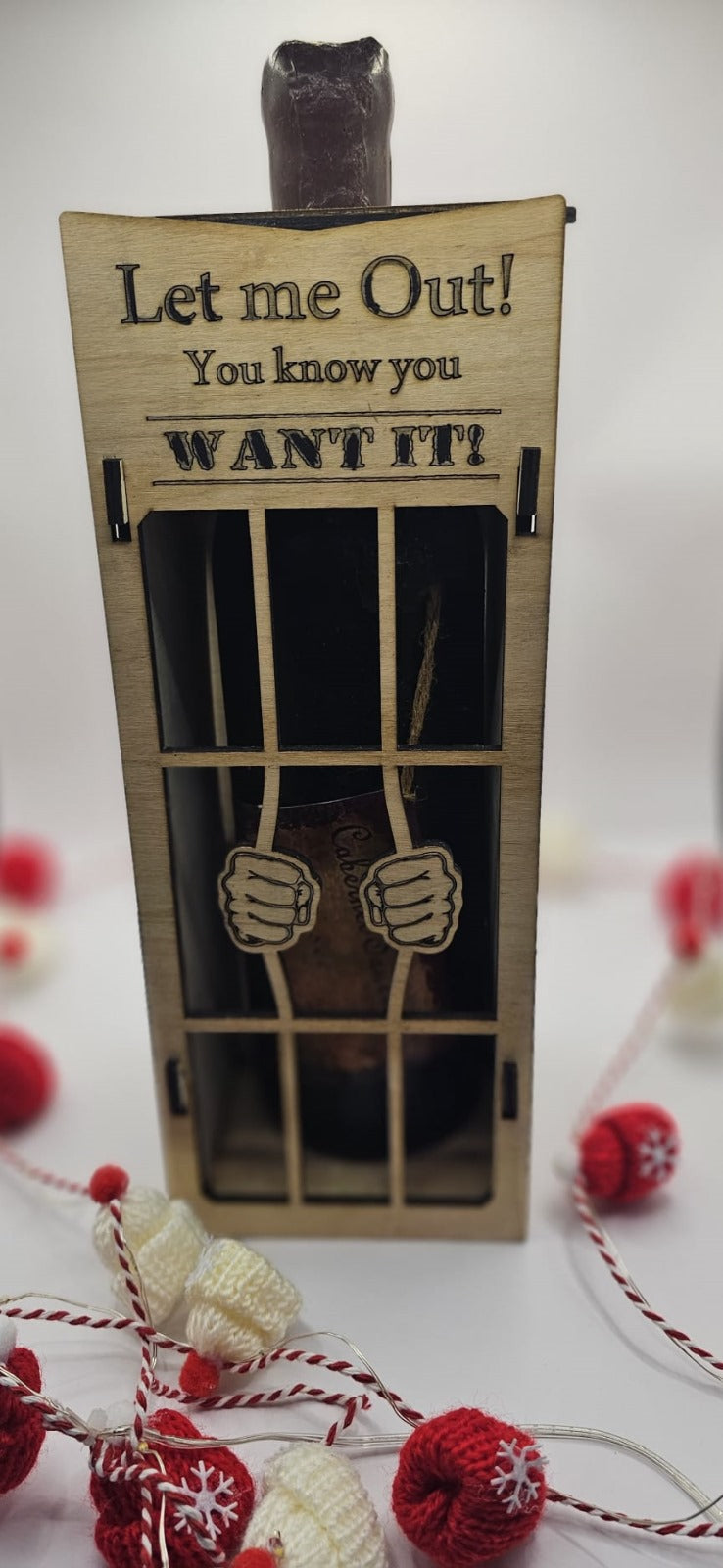 Cutie din lemn pentru sticlă de vin Cutie din lemn pentru sticlă de vin