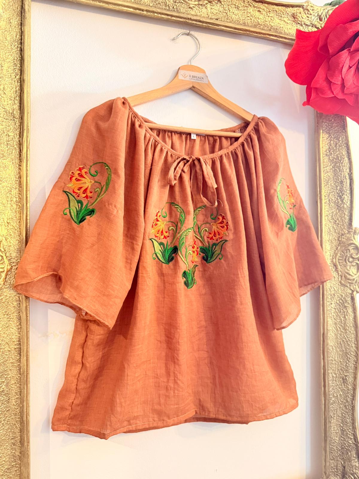 Bluza Culori - Floare de Foc Bluza Culori - Floare de Foc