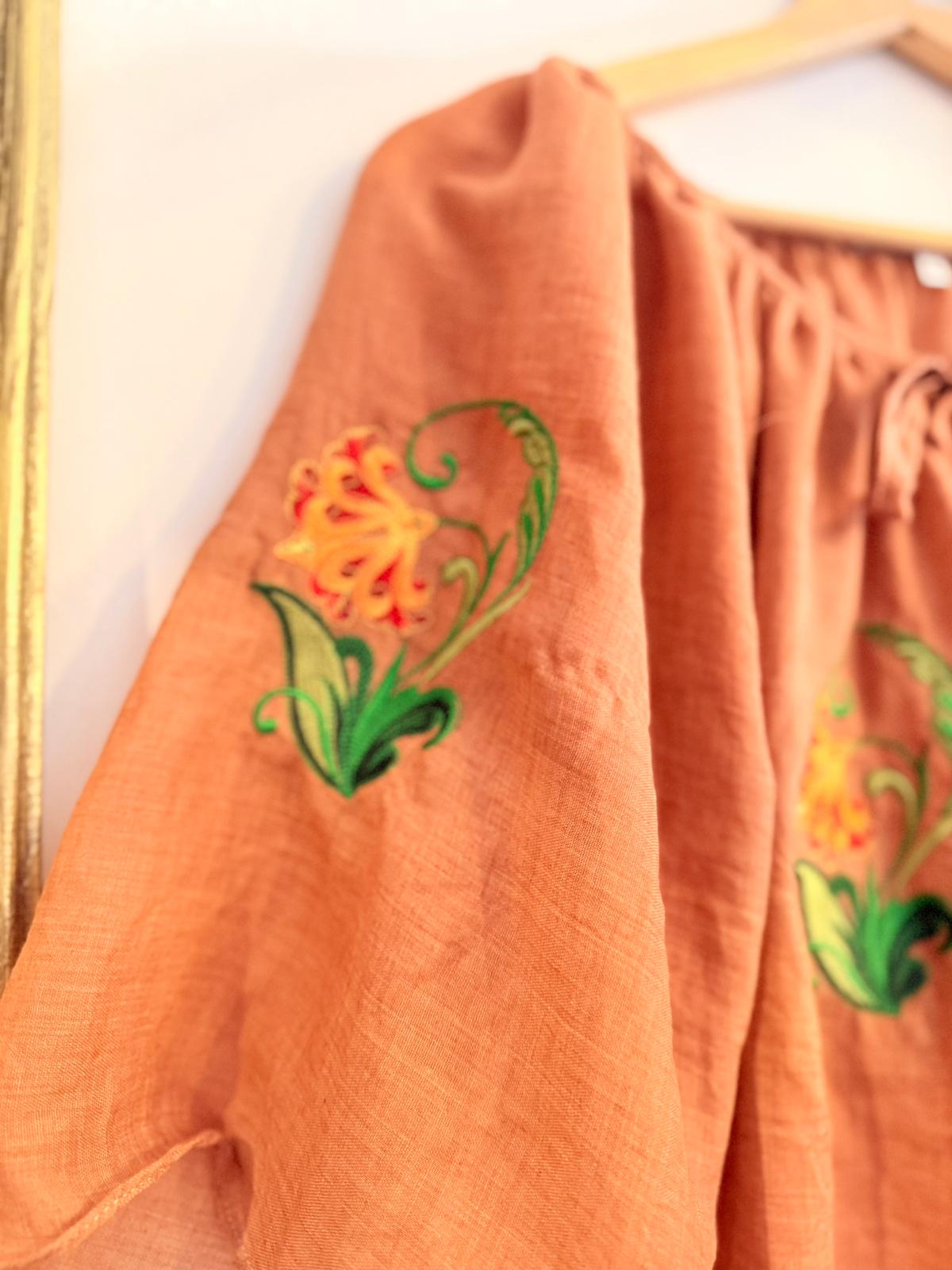 Bluza Culori - Floare de Foc Bluza Culori - Floare de Foc