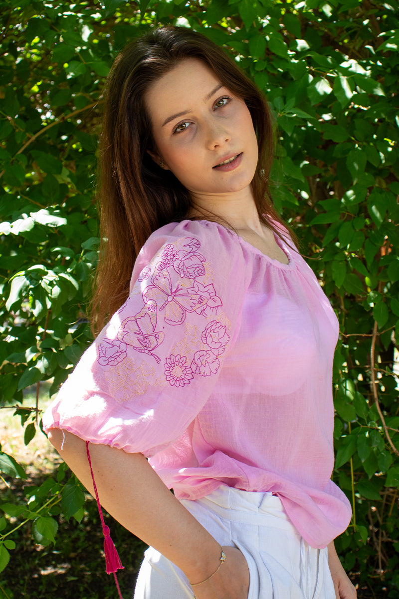 Colecția Culori! - Bluză model Floral Colecția Culori! - Bluză model Floral