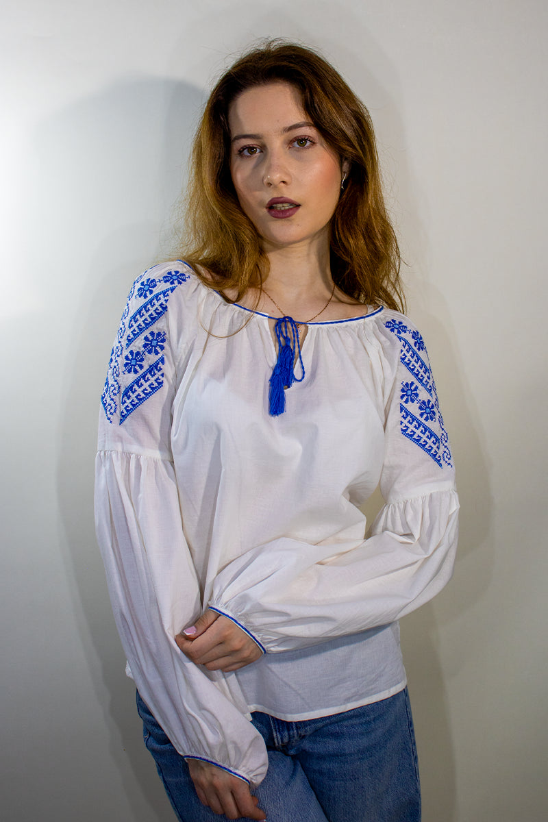 Bluza in spiritul traditiei - Râuri Bluza in spiritul traditiei - Râuri