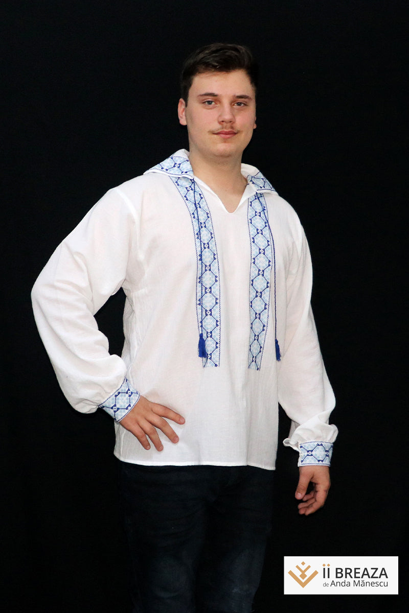 Cămașă Bărbătească Tradițională, model Trecătoarea Cămașă Bărbătească Tradițională, model Trecătoarea