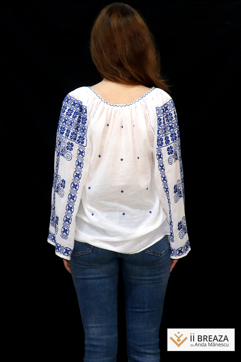 IE Tradiționala de Breaza, model Morișca, broderie manuală IE Tradiționala de Breaza, model Morișca, broderie manuală