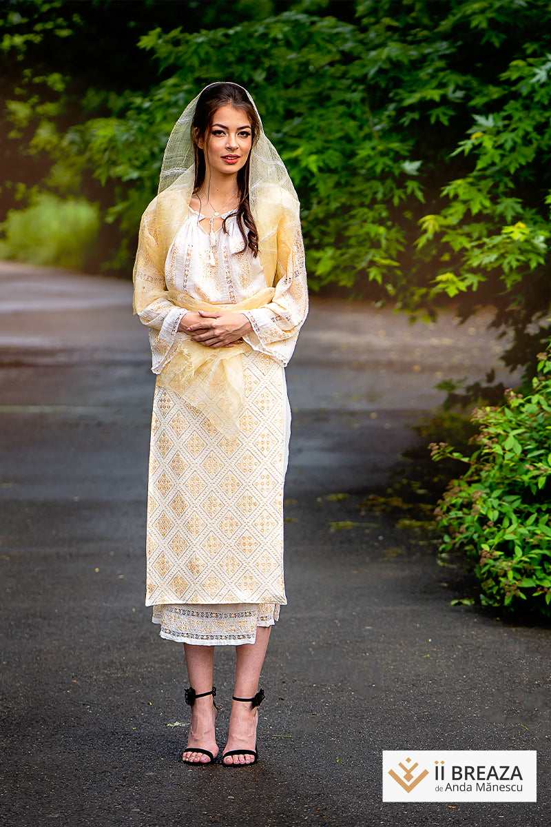 Costum Tradițional de Mireasă, model de Breaza, Buclavaua Mare Costum Tradițional de Mireasă, model de Breaza, Buclavaua Mare