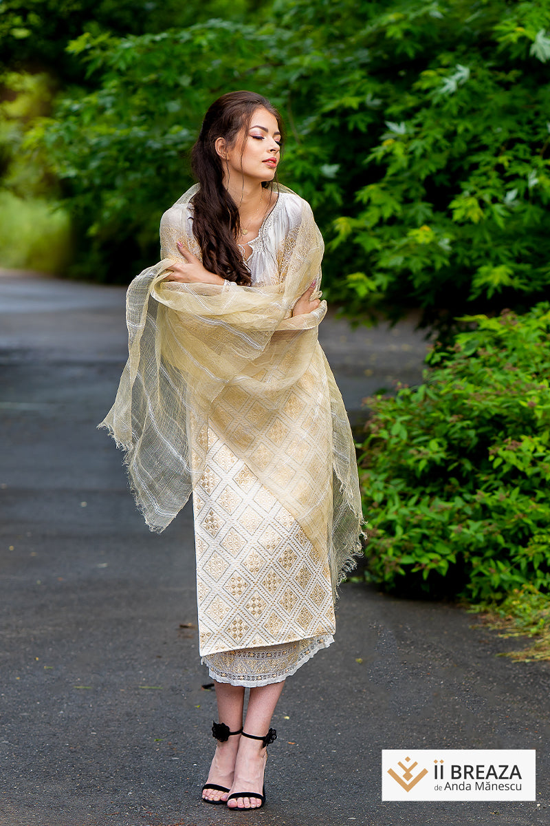 Costum Tradițional de Mireasă, model de Breaza, Buclavaua Mare Costum Tradițional de Mireasă, model de Breaza, Buclavaua Mare