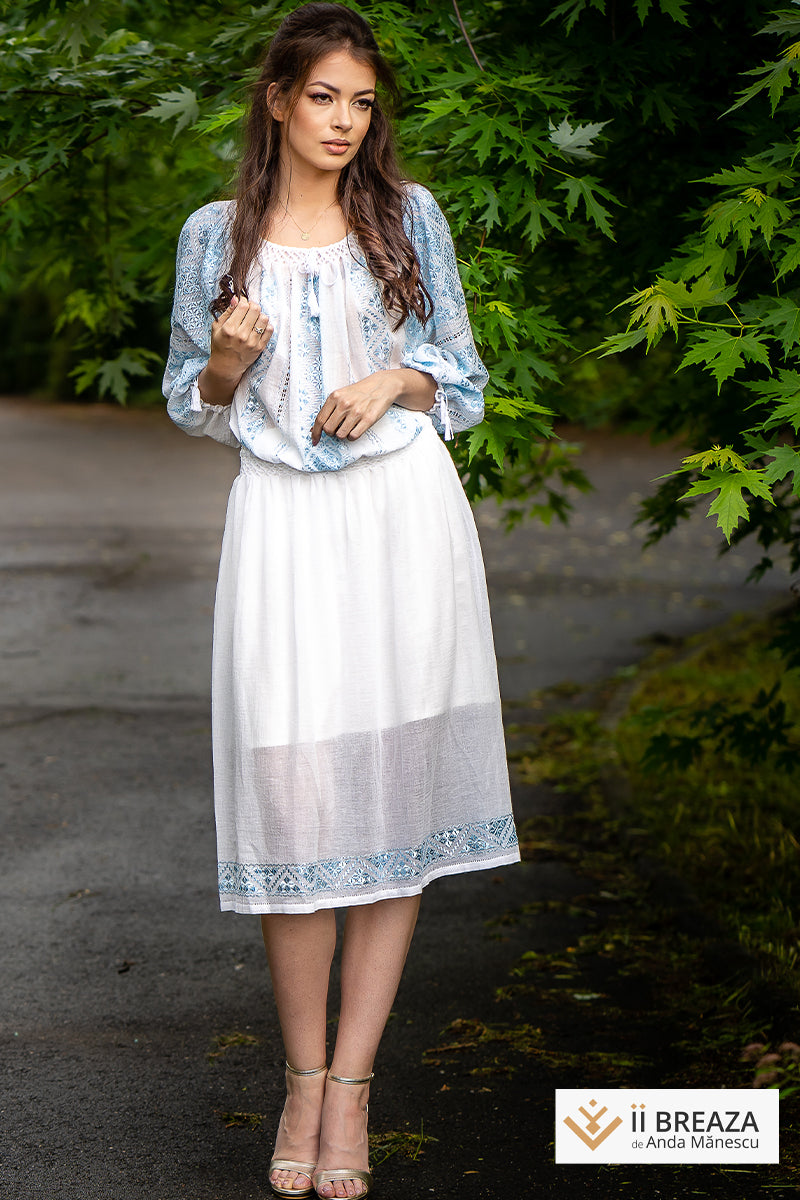 Rochie Tradițională de Breaza, model Buclavaua Mare Rochie Tradițională de Breaza, model Buclavaua Mare