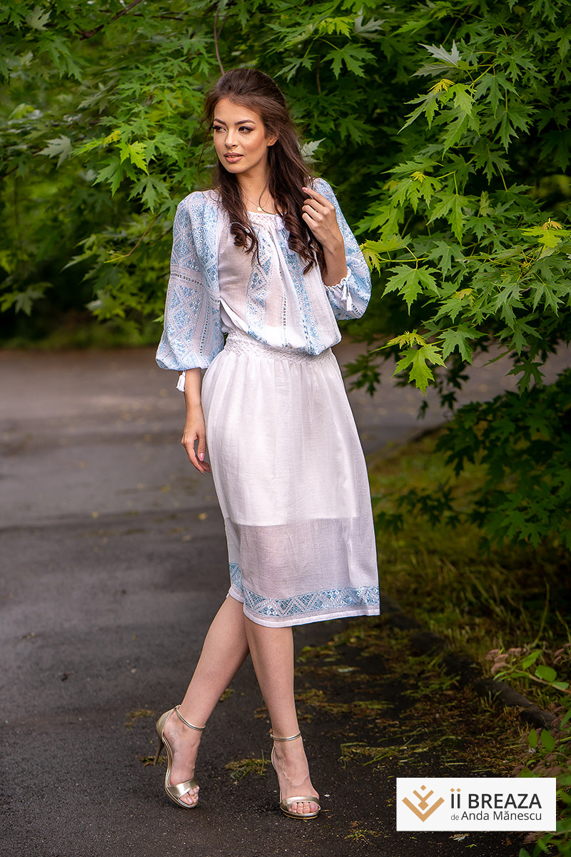 Rochie Tradițională de Breaza, model Buclavaua Mare Rochie Tradițională de Breaza, model Buclavaua Mare