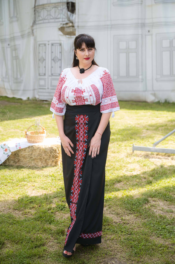 Fustă gen fotă - Roate