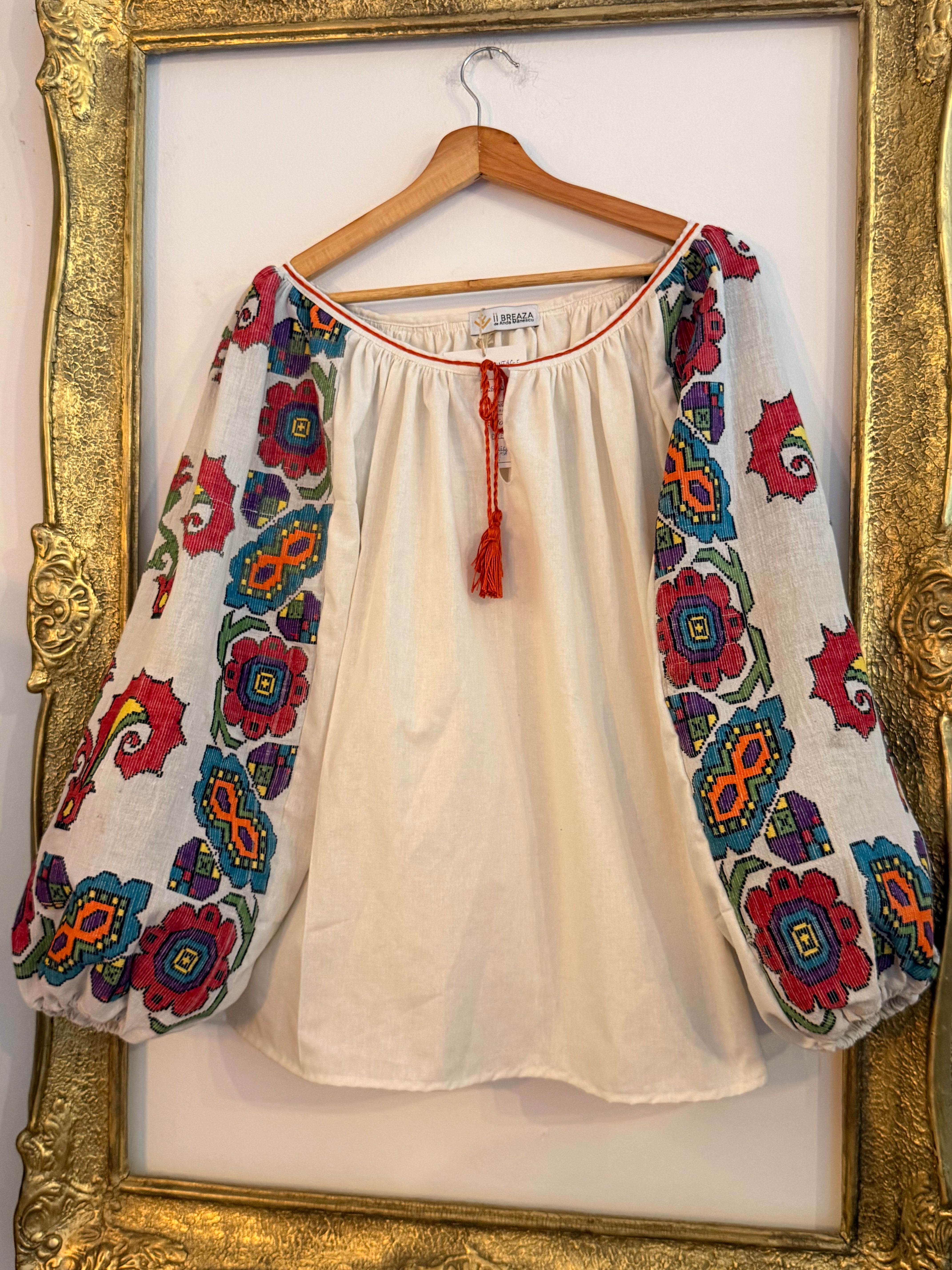 Ie cu mâneci vintage - Flori de Dor