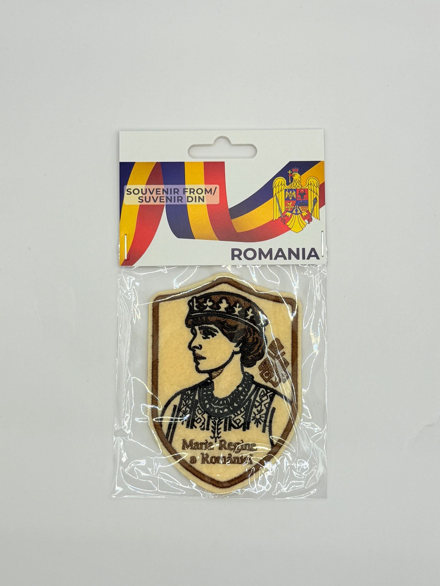 Emblemă / Patch brodată - Regina Maria