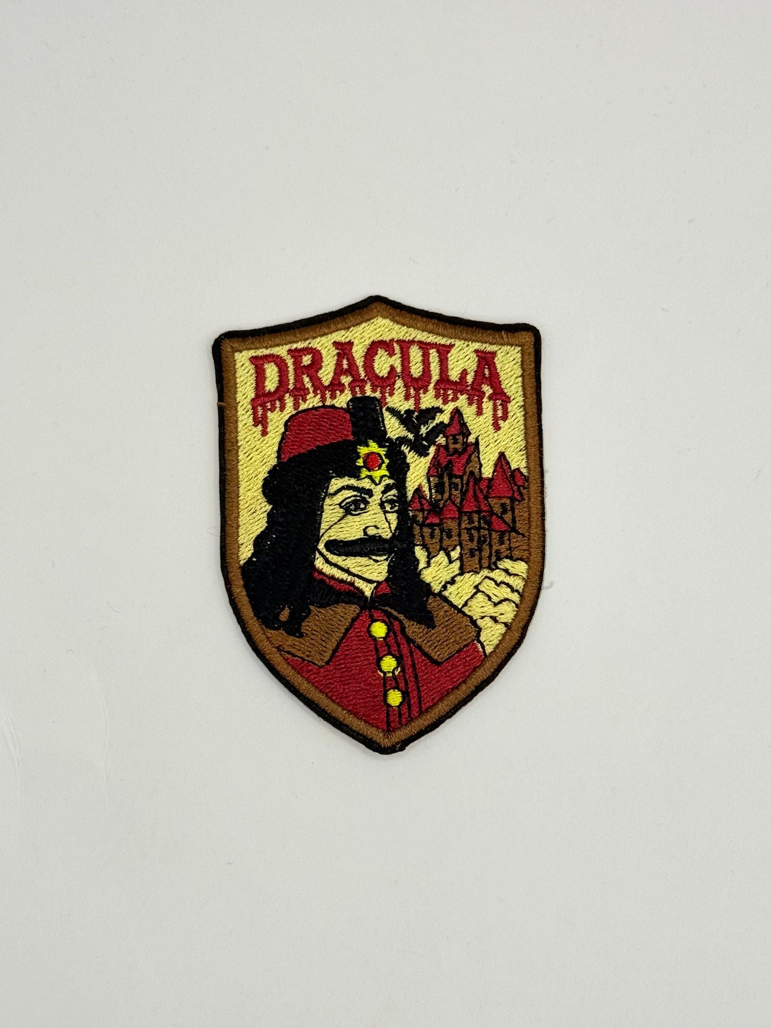 Emblema/ Patch brodată, cu folie adezivă - Dracula