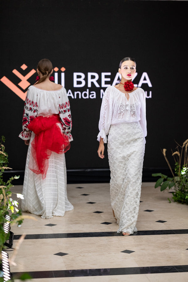 IE Tradițională de Breaza, model Filtire cu paiete