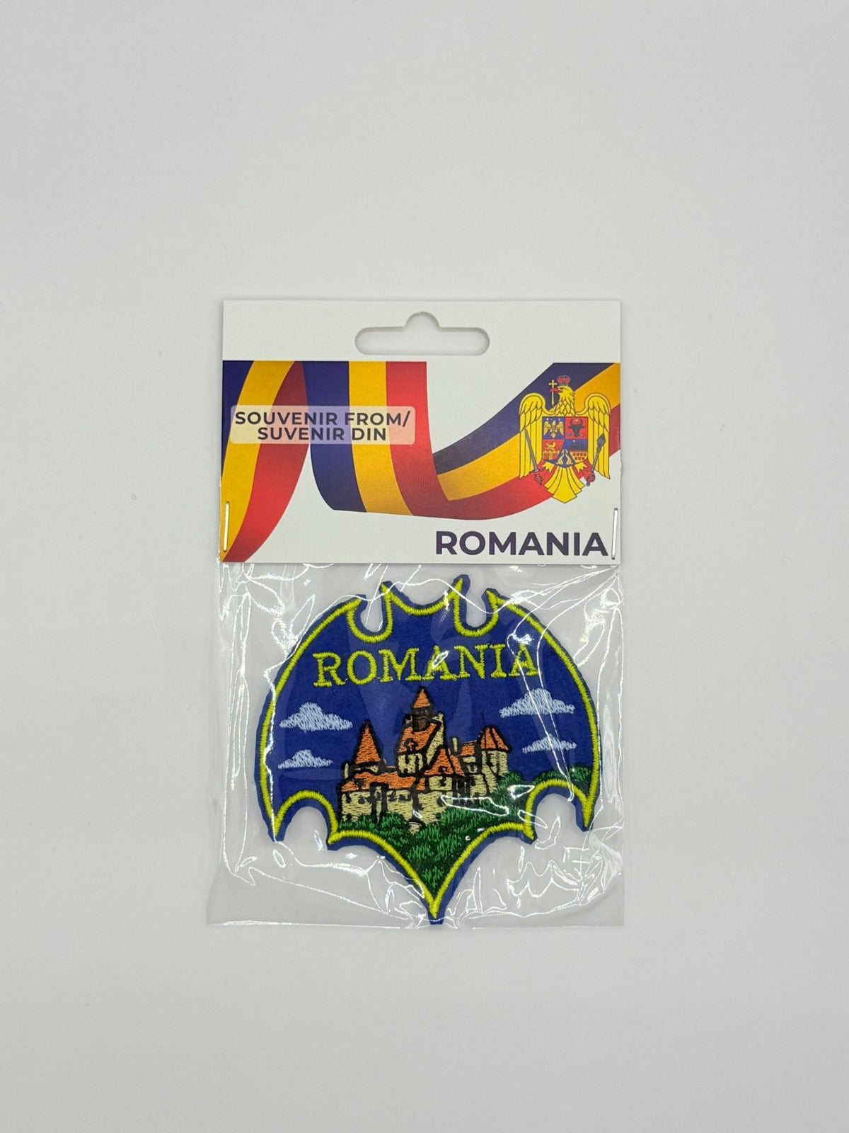 Emblemă/ Patch suvenir în formă de liliac