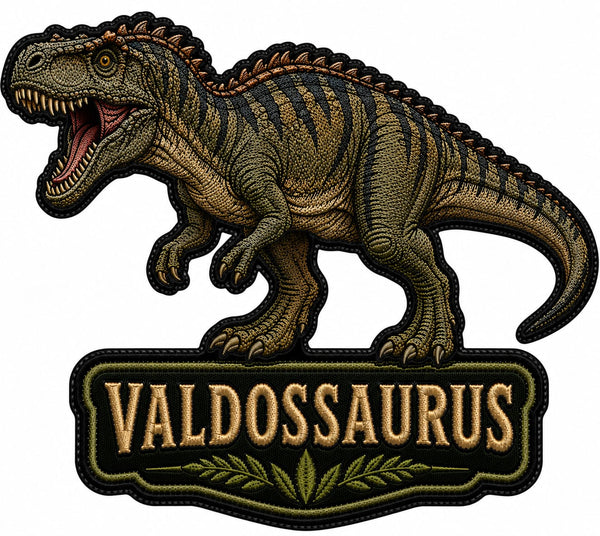 Patch, model dinozaur Valdossaurus
