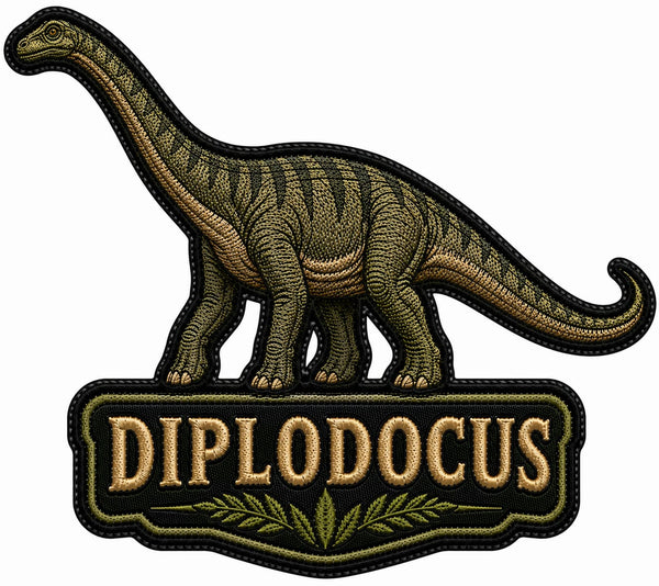 Patch, model dinozaur Diplodocus