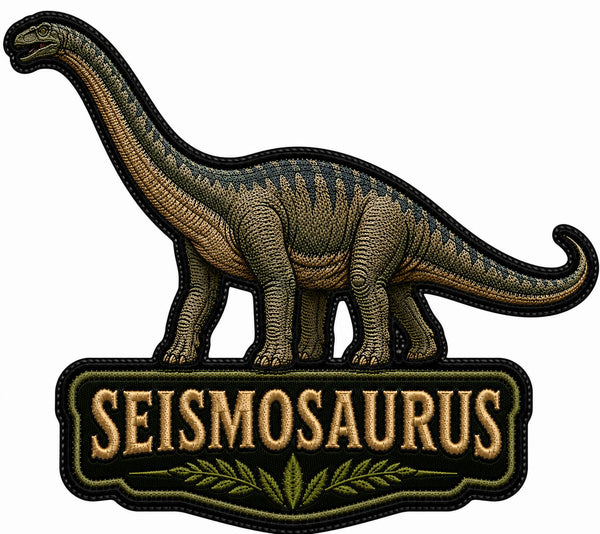 Patch, model dinozaur Seismosaurus