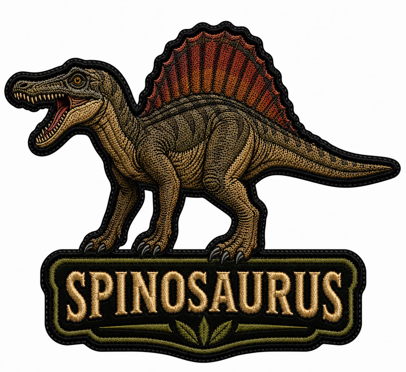 Patch, model dinozaur Spinosaurus