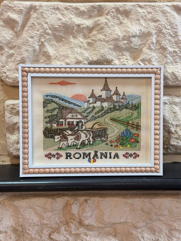 Tablou tip goblen, în spiritul României, model Moldova