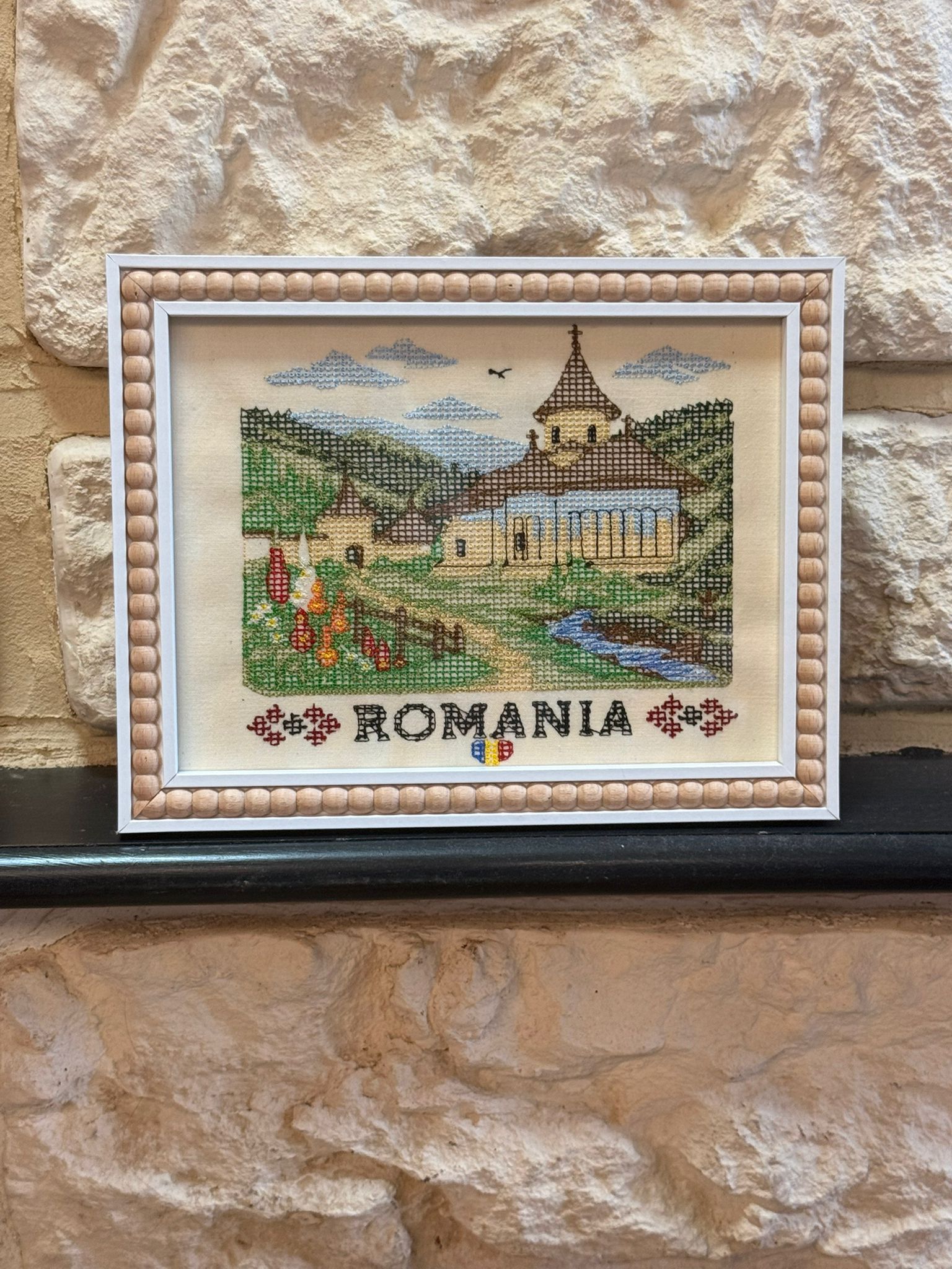 Tablou tip goblen, în spiritul României, model Bucovina