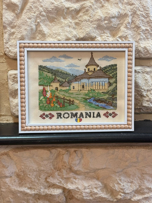 Tablou tip goblen, în spiritul României, model Bucovina