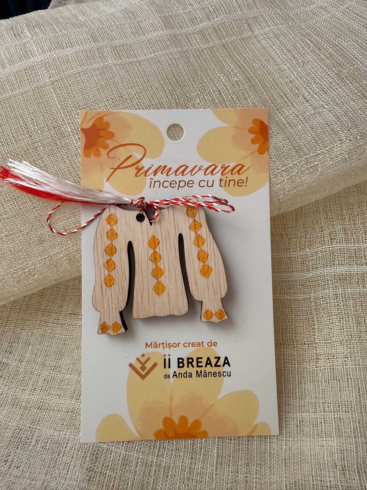 Mărțișor IE tradițională