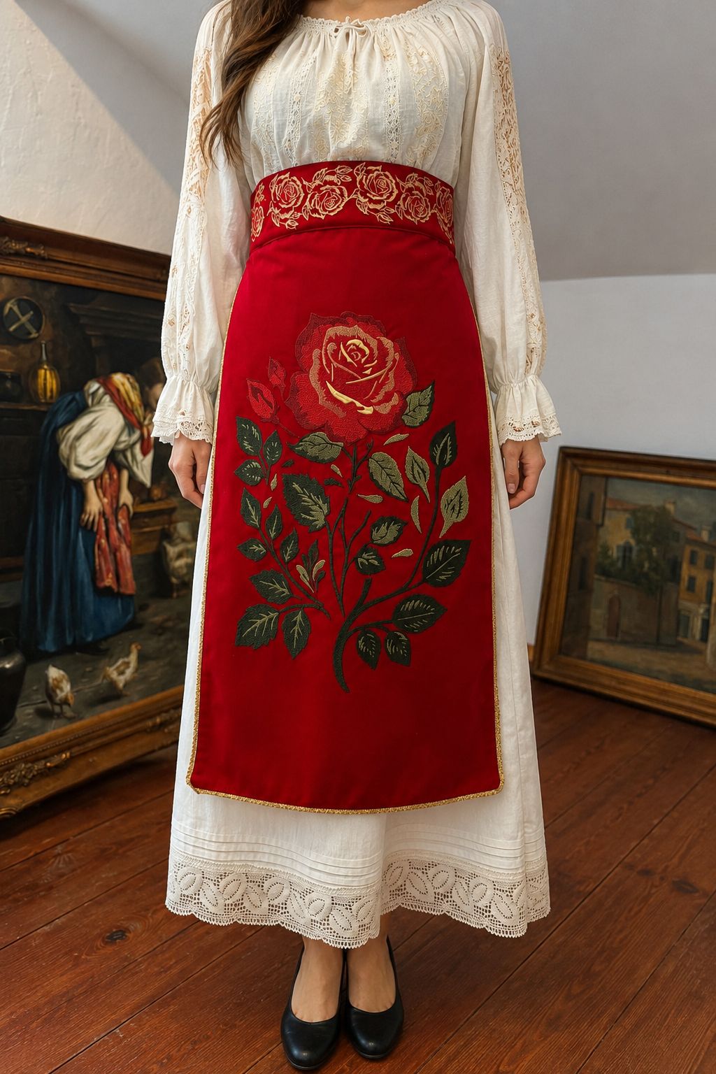 Șorțuri Velvet Rose