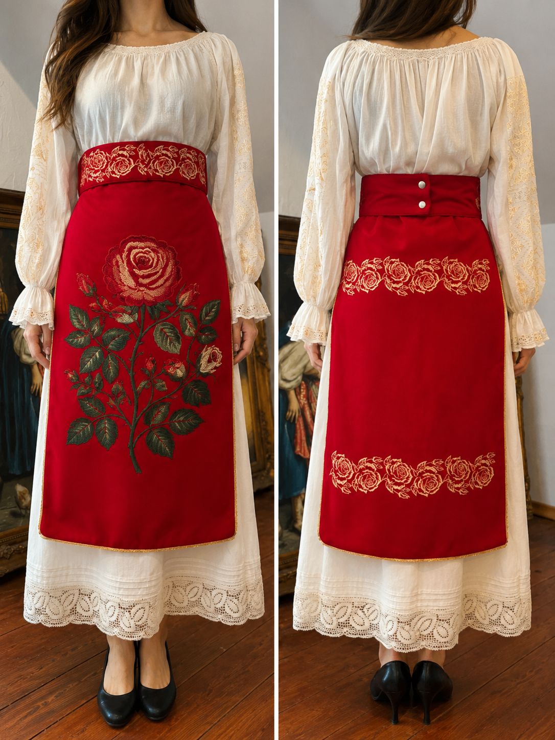 Șorțuri Velvet Rose