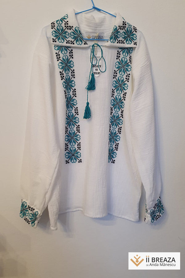 Cămașă tradițională băiat - model Berbecuți