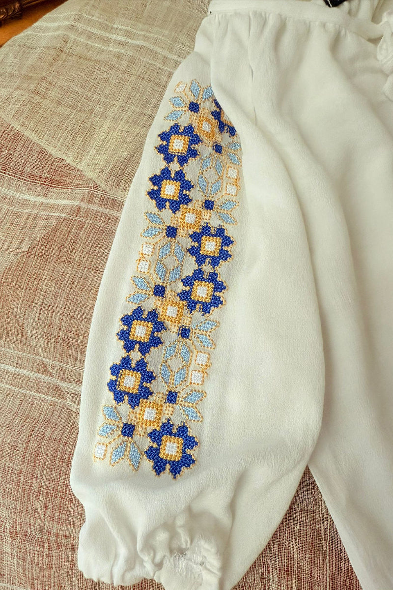 Bluză gen IE, model Multicolorul