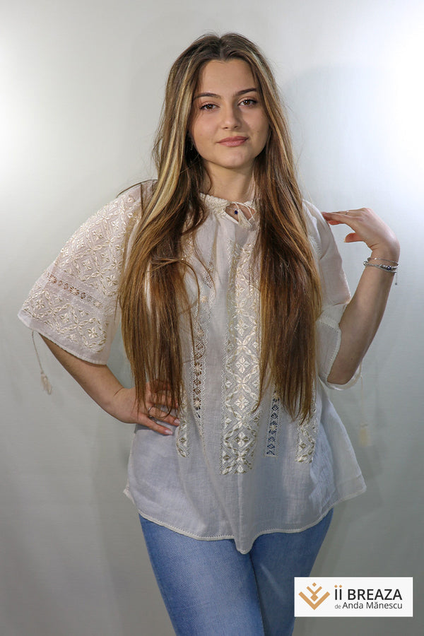 IE Tradițională de Breaza, model Buclavaua Mică cu Urzitură Spic