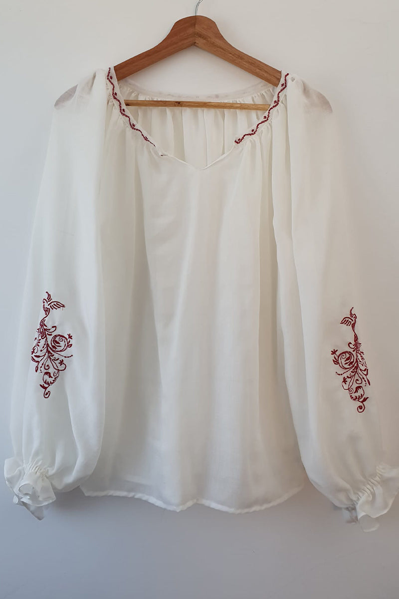 Bluză Phoenix, creată în Spiritul Tradiției
