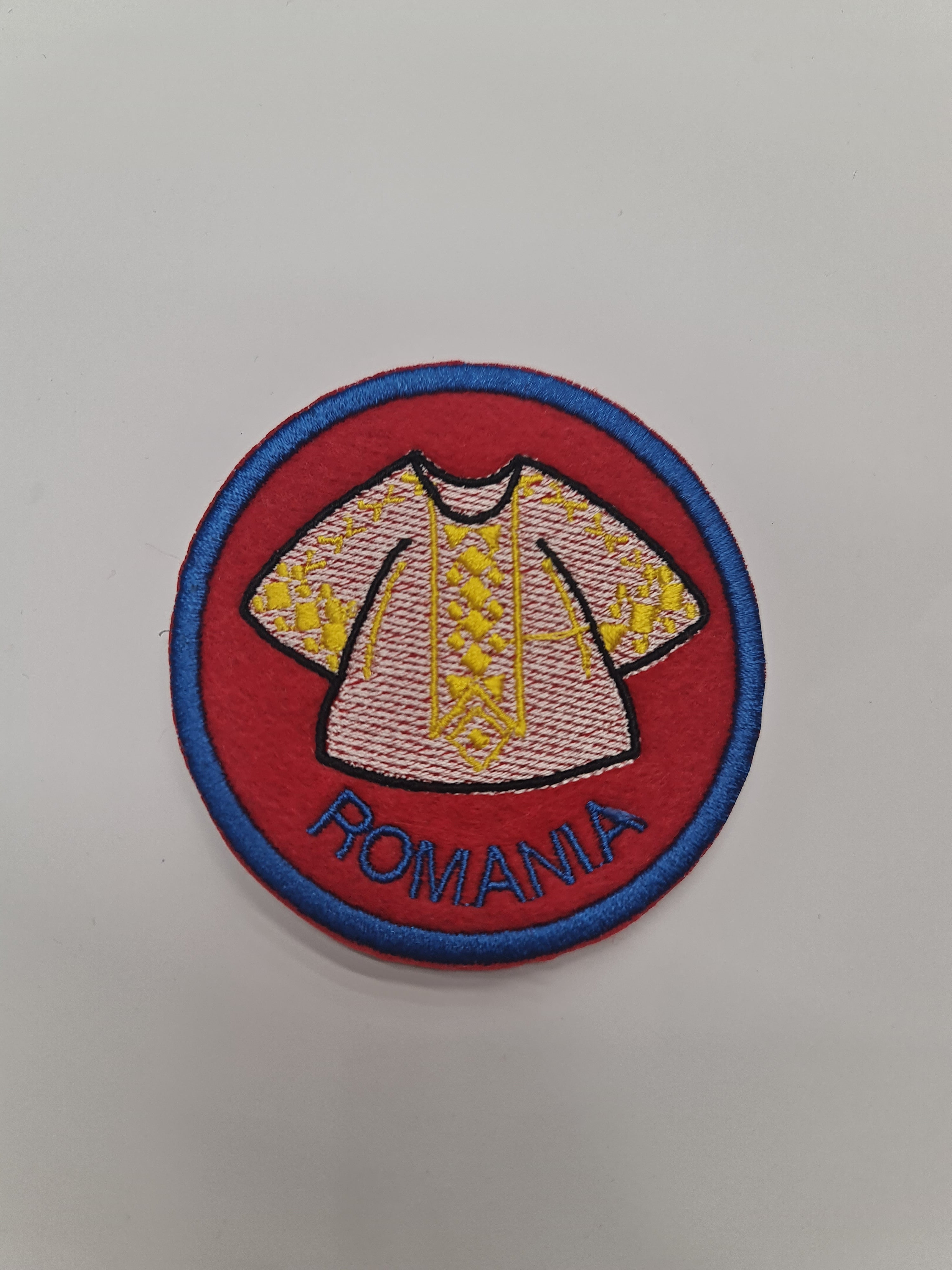 Emblemă / Patch brodată, cu velcro adeziv – IA RomânIA