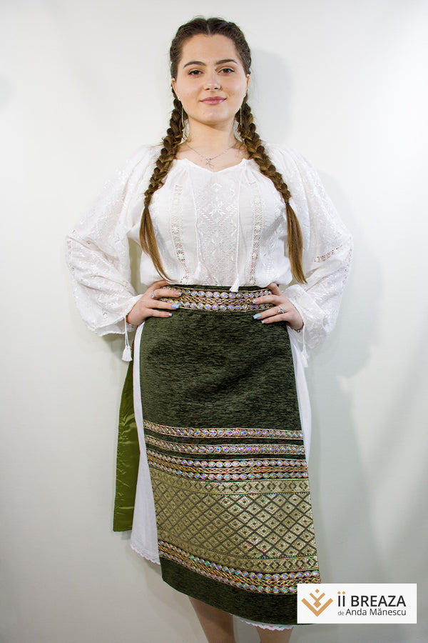 Șorț creat în spiritul tradiției - model Nobila