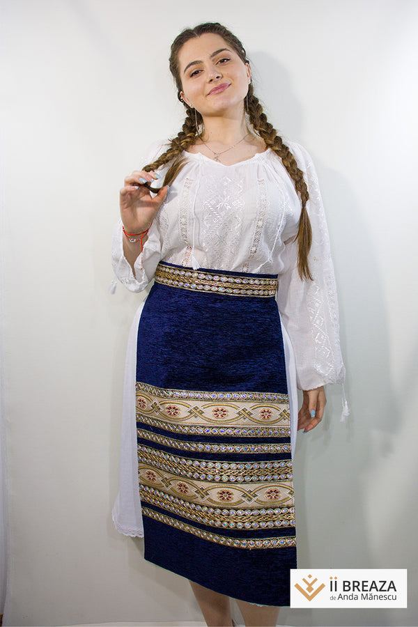 Șorț creat în spiritul tradiției - model Ducesa