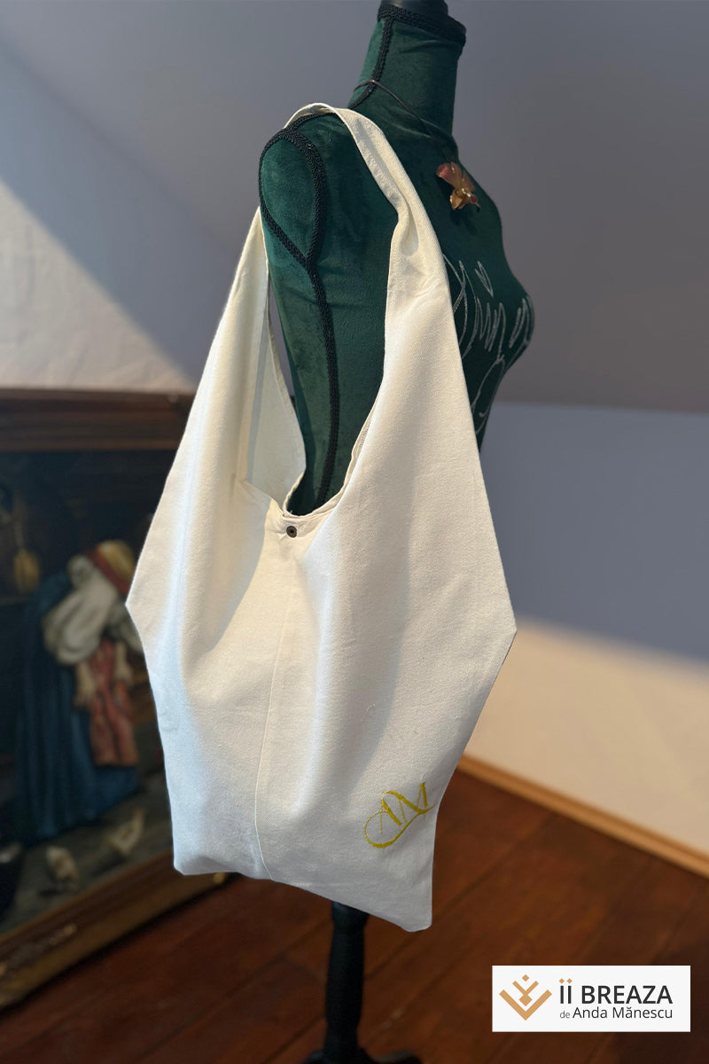 Geantă/ traistă cu Mac Roșu