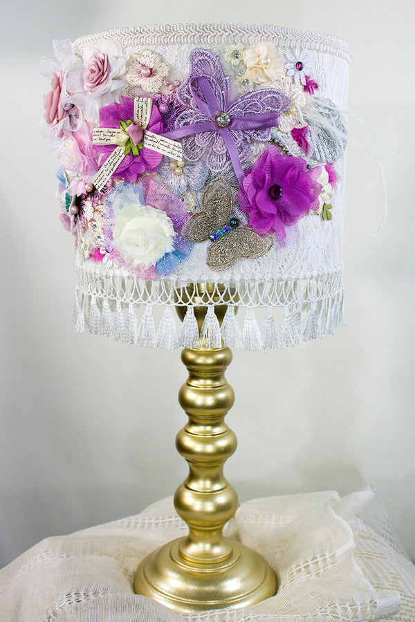 Veioză lucrată manual - cu aplicații