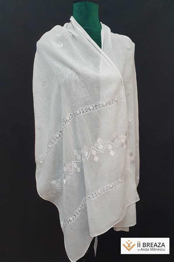 Maramă Brodată Manual - model Dovlecelul